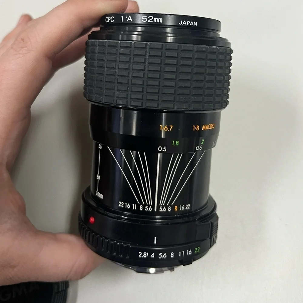 Sigma One Touch Zoom For Minolta 35-70mm F/2.8-4 Lenses